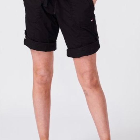 070 Tommy Hilfiger Khaki Convertible Shorts - Picture 7 of 8